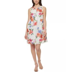 Jessica Howard Womens Floral A-line Shift Dress Size 12